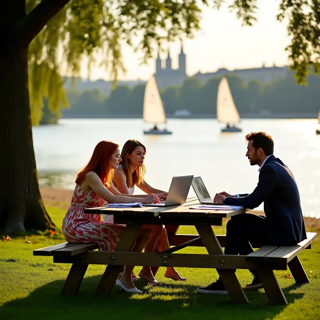 Supporting visual content