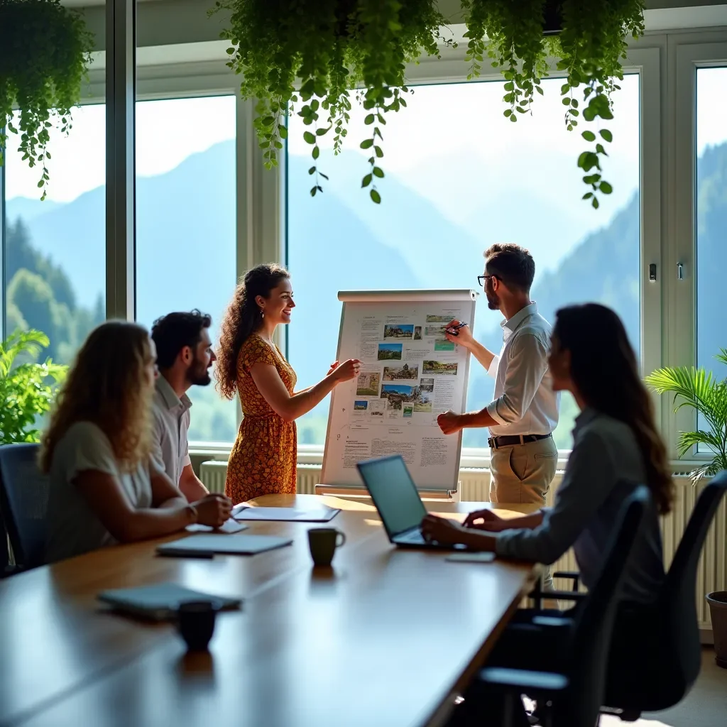 Supporting visual content